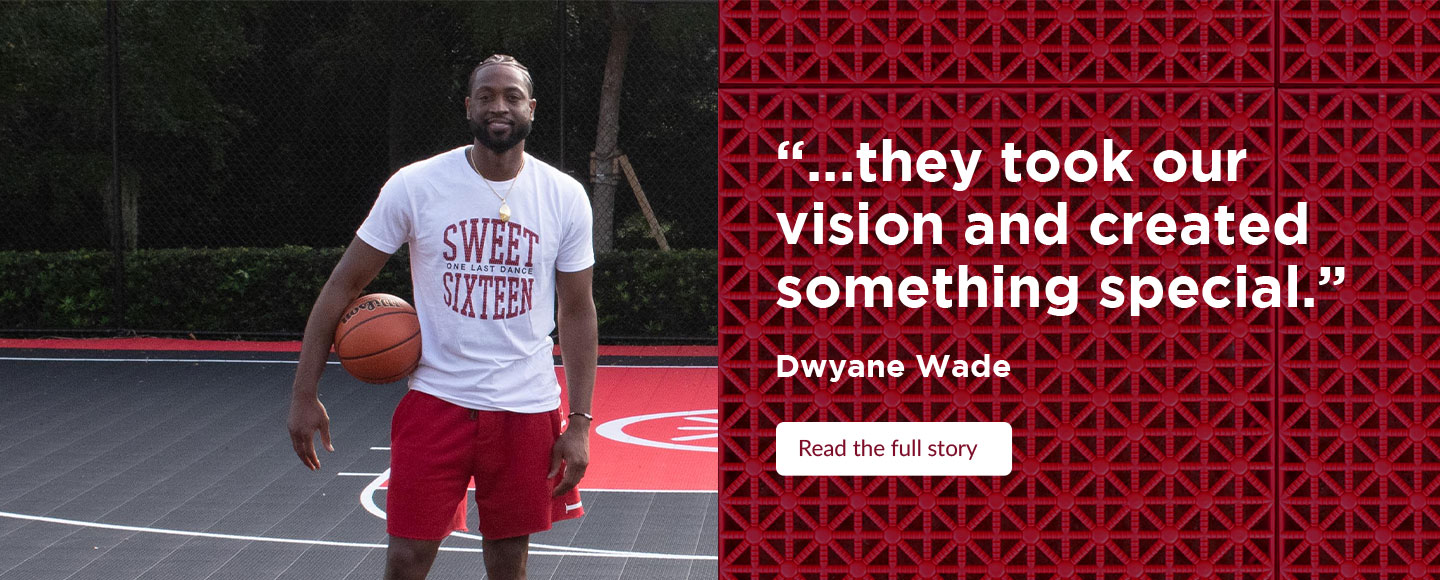 "...they took our vision and created something special." - Dwyane Wade - Read the full story