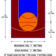 20′ X 25′ Basketball Court
