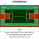 50′ X 80′ Multi-Game Court